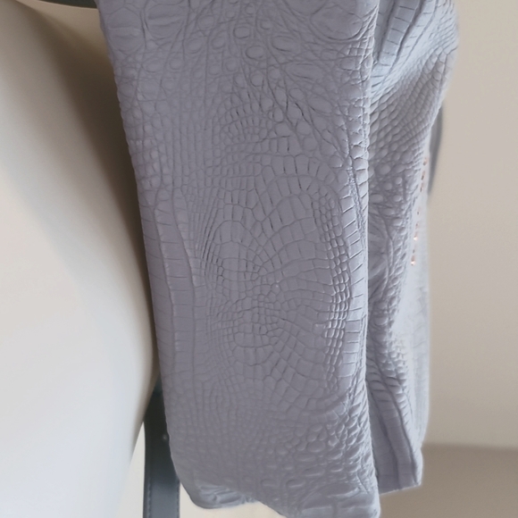 Ted Baker Rahri Reflective Croc Embossed Leather Backpack NWT - Picture 11 of 16